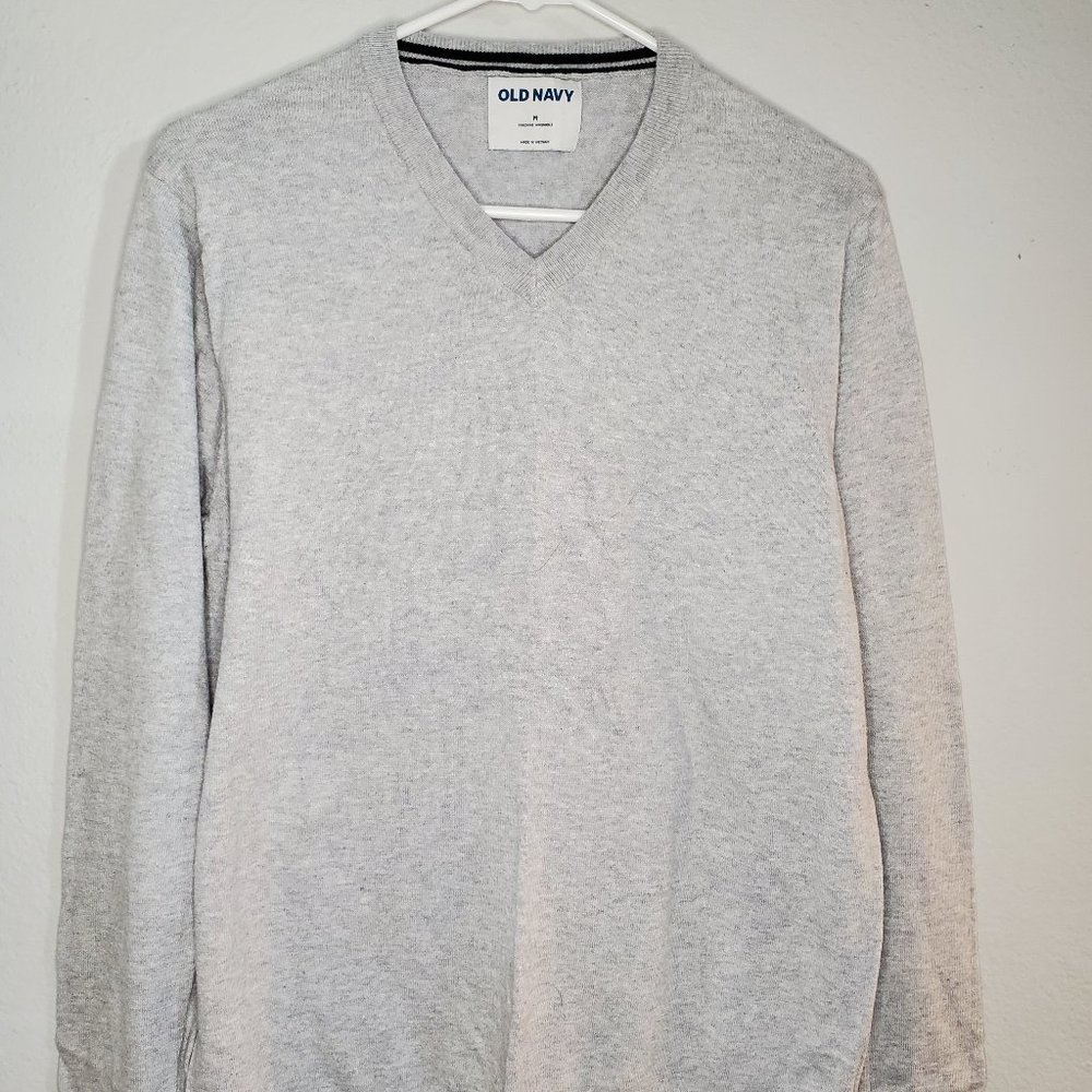 Grey V-Neck Old Navy Cardigan
